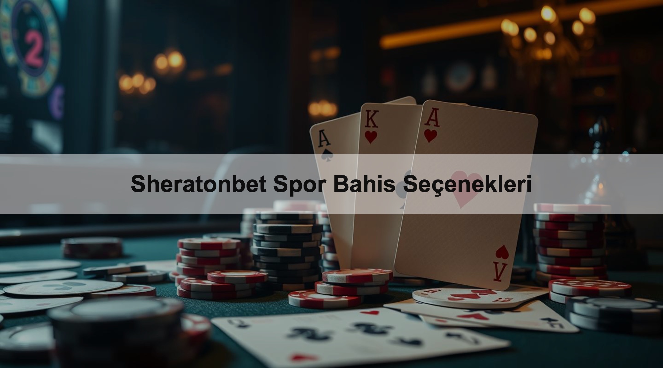 Sheratonbet Spor Bahis Seçenekleri
